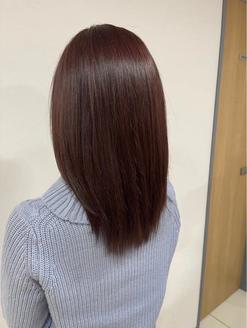 ミディアム カラー トリートメント Laciel両国店 ⭐️響⭐️のヘアスタイル