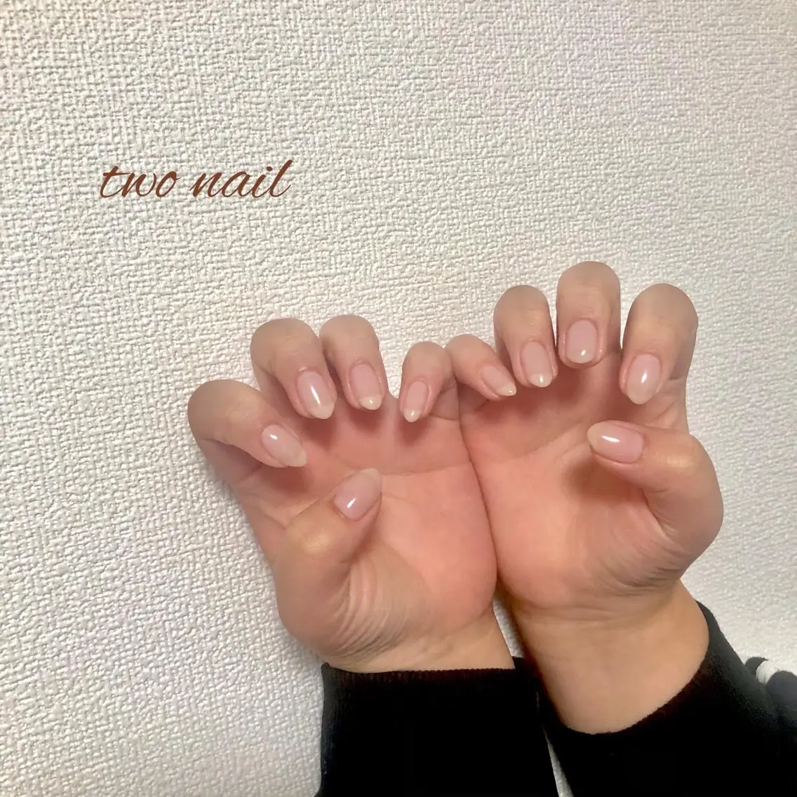 ネイル アートネイル フットネイル ハート ニュアンスネイル ハンドネイル two nailのネイルデザイン