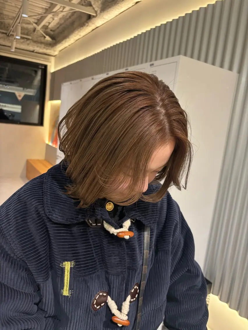 ショート カラー ヘアアレンジ カット ヘアカラー トリートメント ヘッドスパ ヘアセット 押切 響 のヘアスタイル