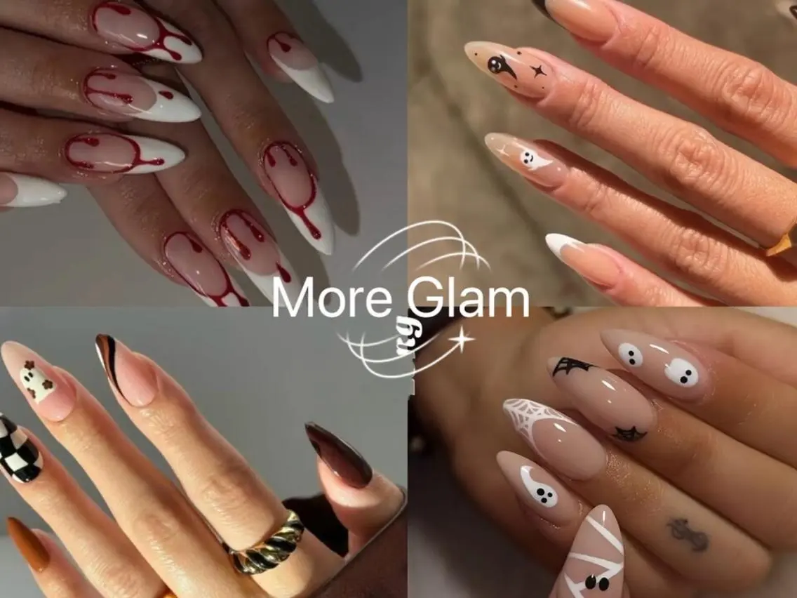 ネイル 長さ出し フットネイル フレンチネイル ジェルネイル ガラスフレンチ MoreGlam ネイルのネイルデザイン