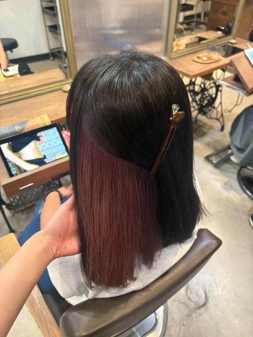 カラー elk YURINA🧸のヘアスタイル