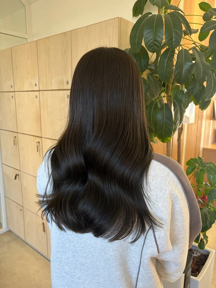 ロング adorable 菅野 愛のヘアスタイル