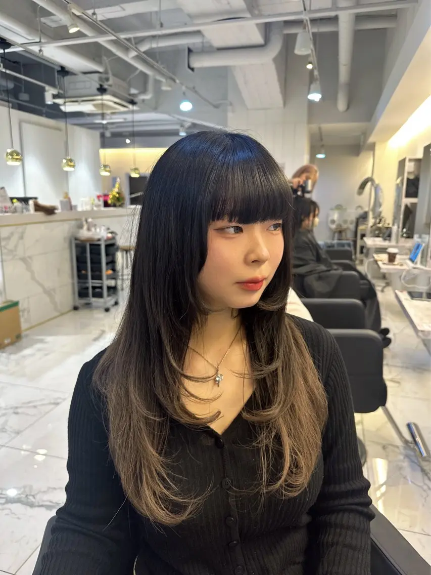 カット+極潤トリートメントの写真