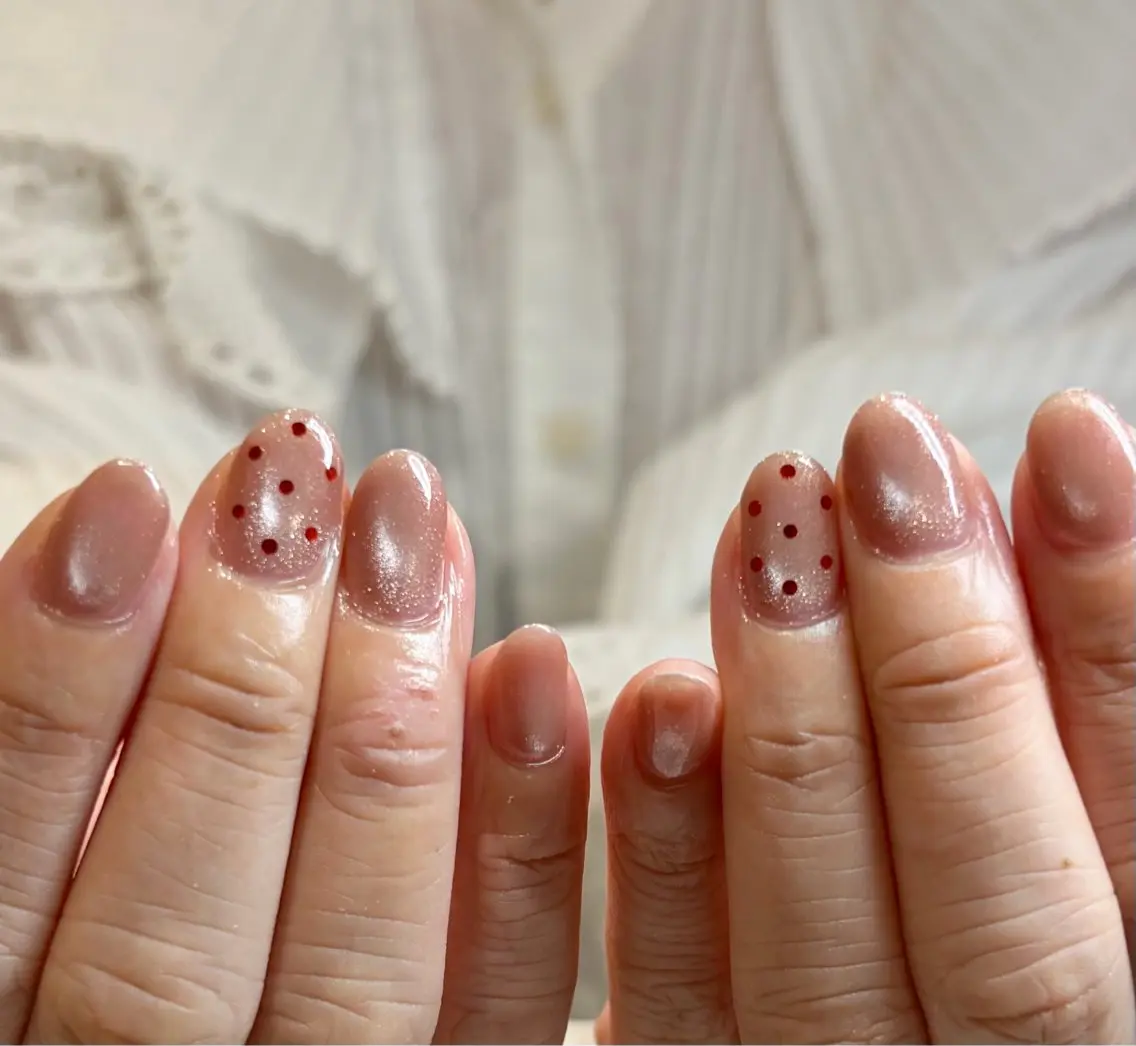 ネイル ドット マグネットネイル Ruru mikiのネイルデザイン
