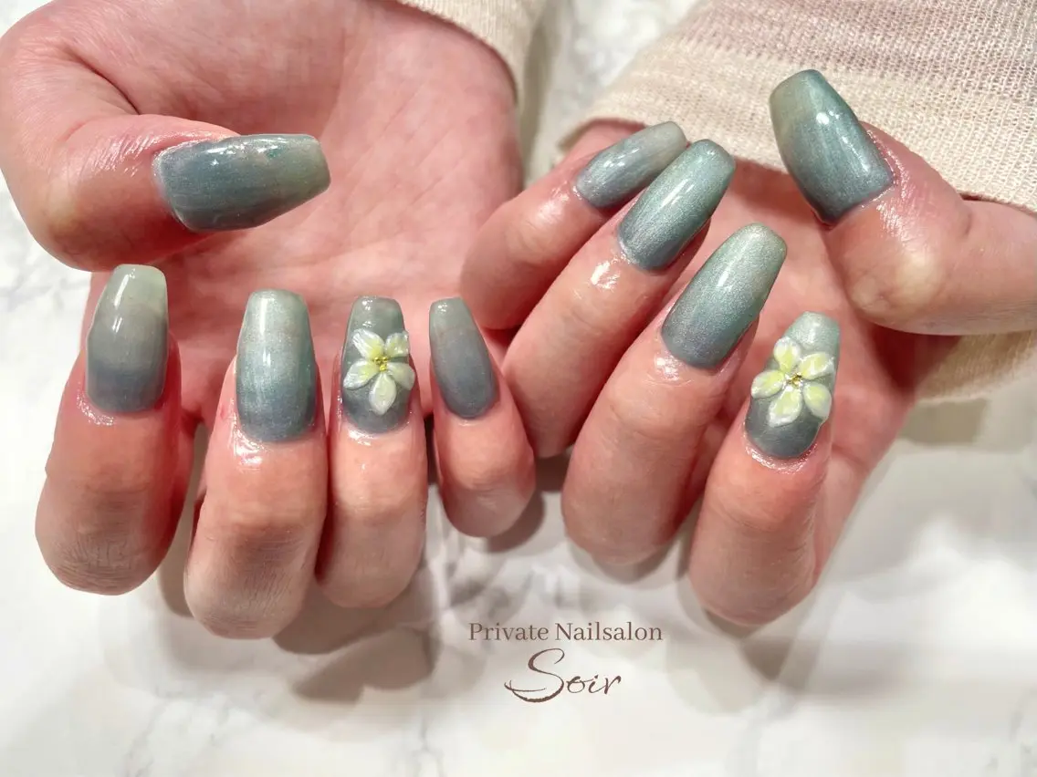 ネイル 持ち込み nail soirのネイルデザイン
