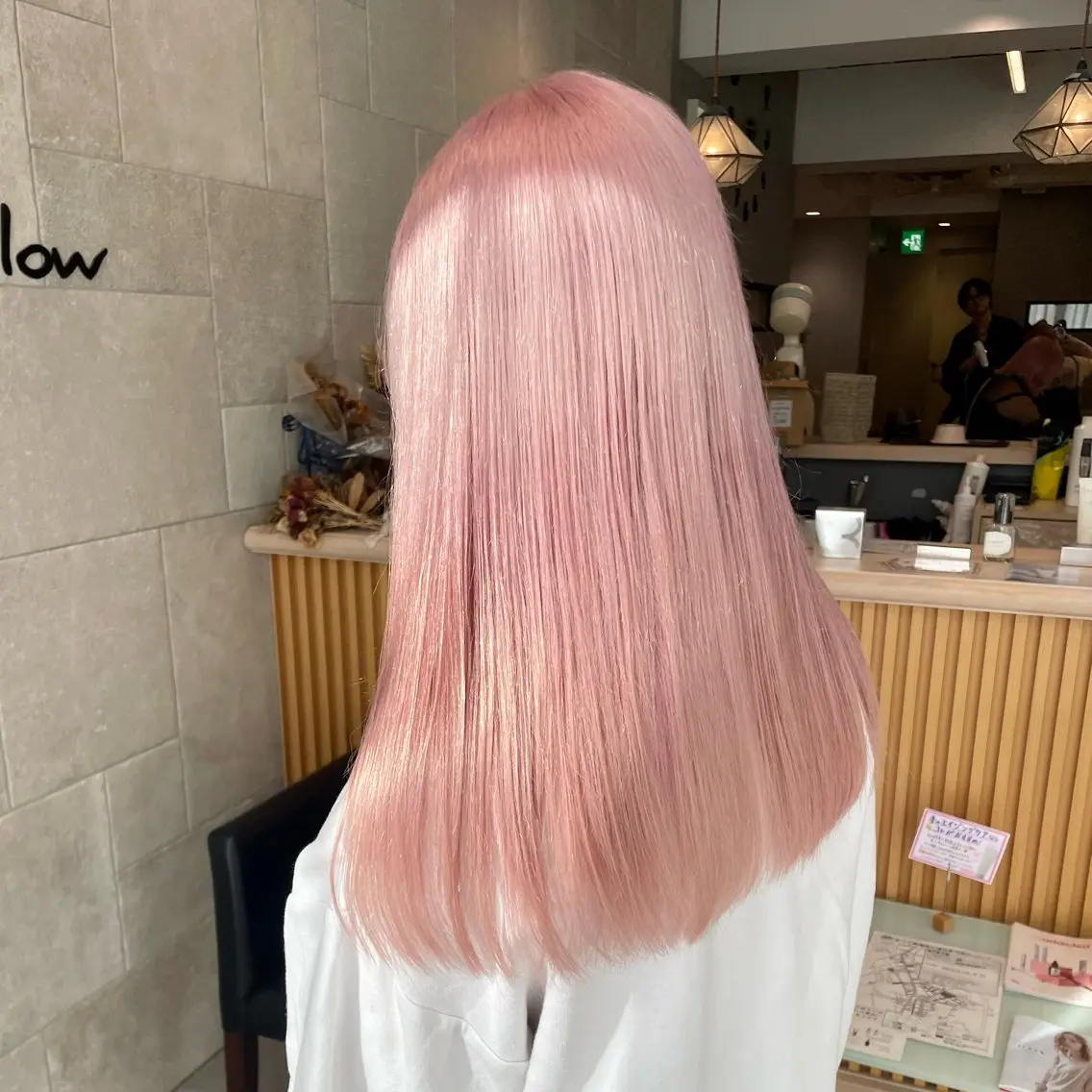 ロング カラー ピンクカラー ホワイトピンク 🌙透明感×艶カラー HARURU🌙のヘアスタイル