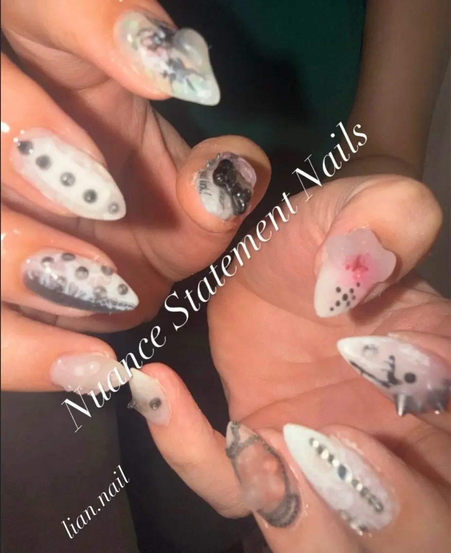 ネイル ハンドネイル フットネイル Lian nailのネイルデザイン