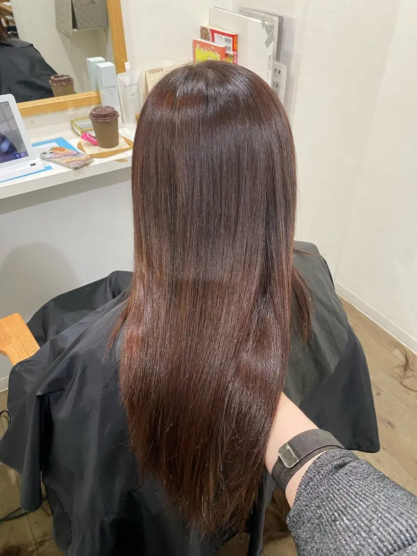 カラー カット ヘアカラー 縮毛矯正 髪質改善サロン 梅田/ヨナミネのヘアスタイル