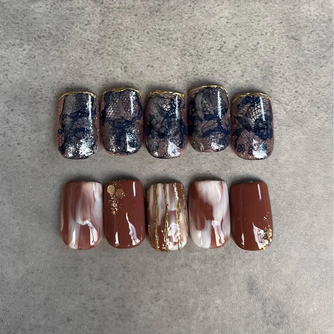 ご新規様❣️今月限定の定額2デザイン💅オフあり・オフなし¥8800🌸ご新規様他店オフ無料✨お色変更可能🙆‍♀️の写真
