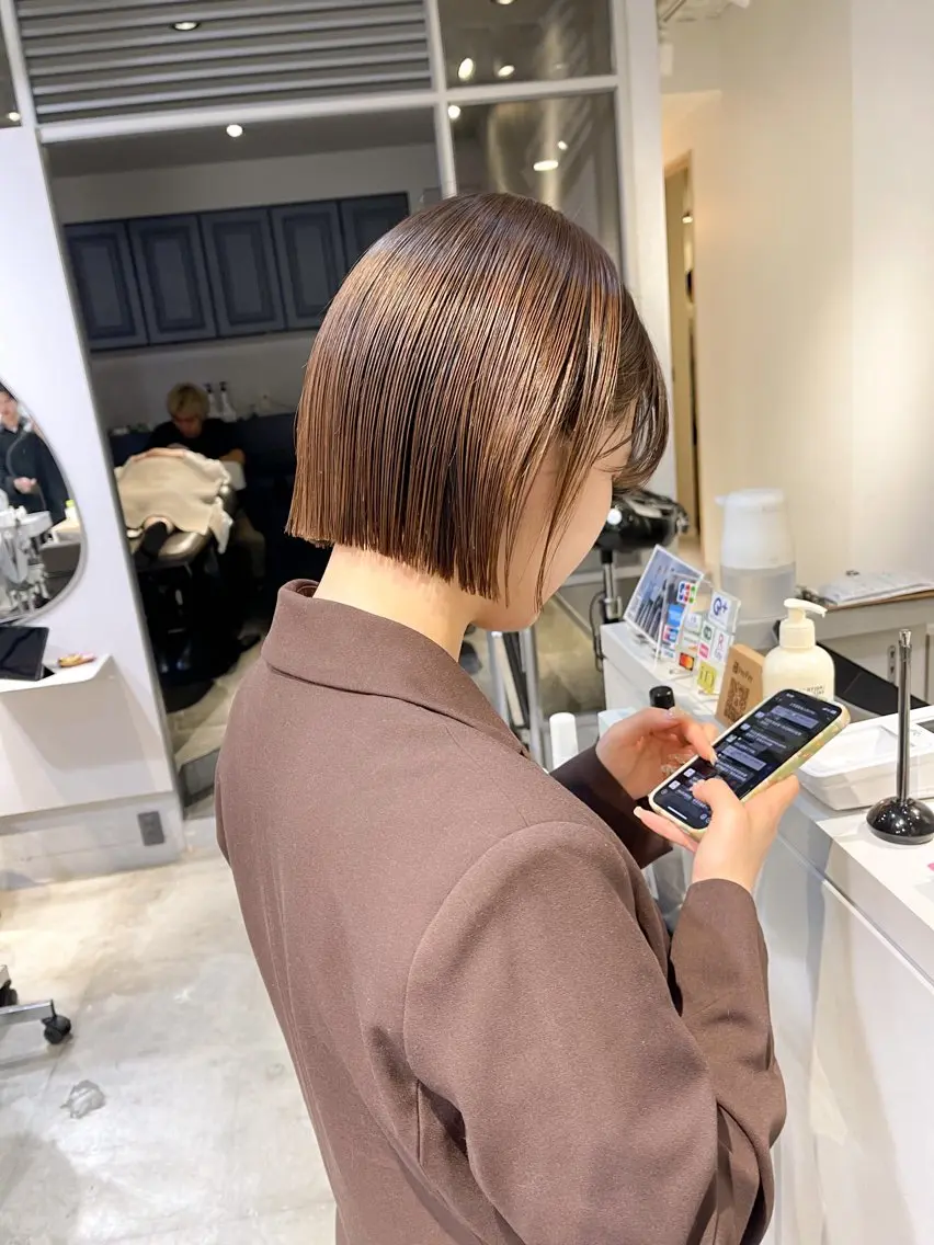 ショート メンズ清潔感のプロ 💈メンズパーマ藤田のヘアスタイル