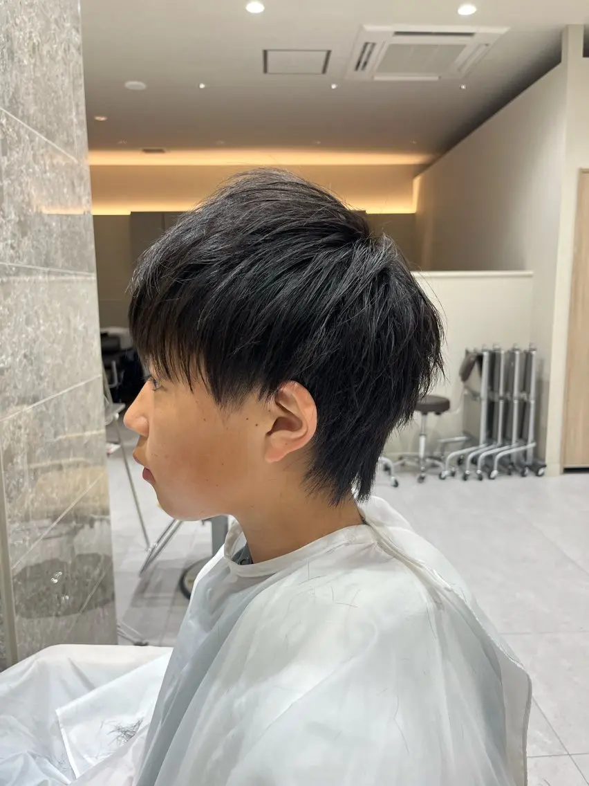 ショート メンズ カット 海外風/レイヤー/ ブリーチ/shionのヘアスタイル