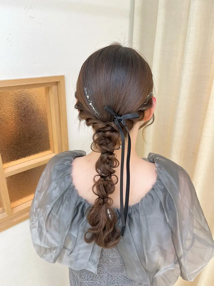 ヘアアレンジ ヘアセット 参列・イベントヘア♡ ゆいなのヘアスタイル