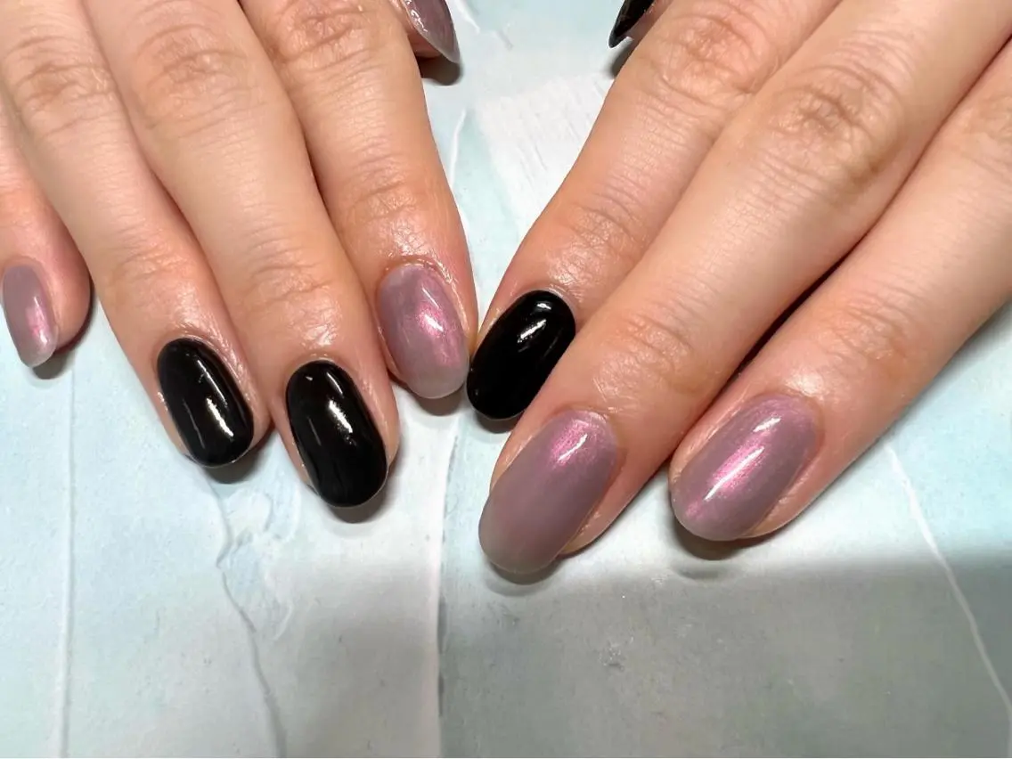 ネイル ワンカラーネイル ハンドネイル mogunail &blowのネイルデザイン