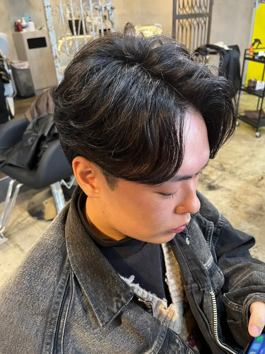 パーマ メンズ 🌀rooomen 各務原/龍之介のヘアスタイル