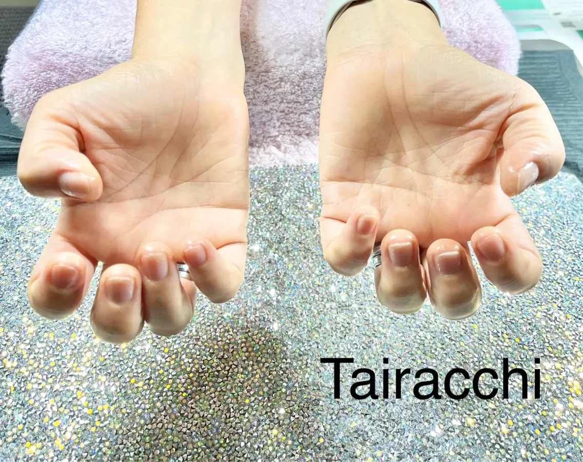 ネイル ラメ(グリッター) ハンドケア Tairacchi タイラッチのエステ・リラクイメージ