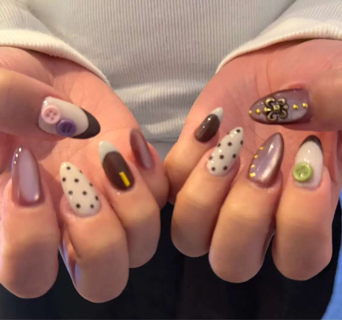 ネイル ハンドネイル Natsumi💎 堺筋本町ネイルサロンのネイルデザイン