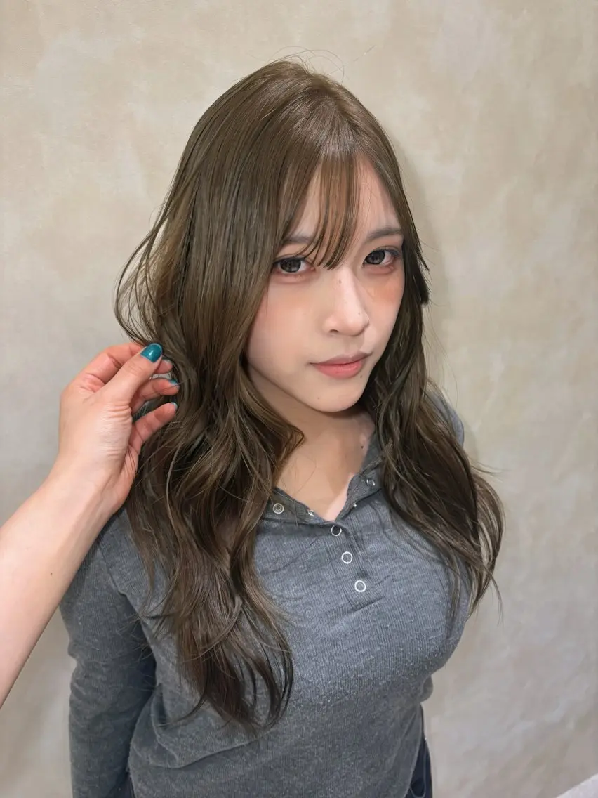 ロング カラー ヘアカラー トリートメント SAAYA/板橋/ モデル募集中🎀のヘアスタイル