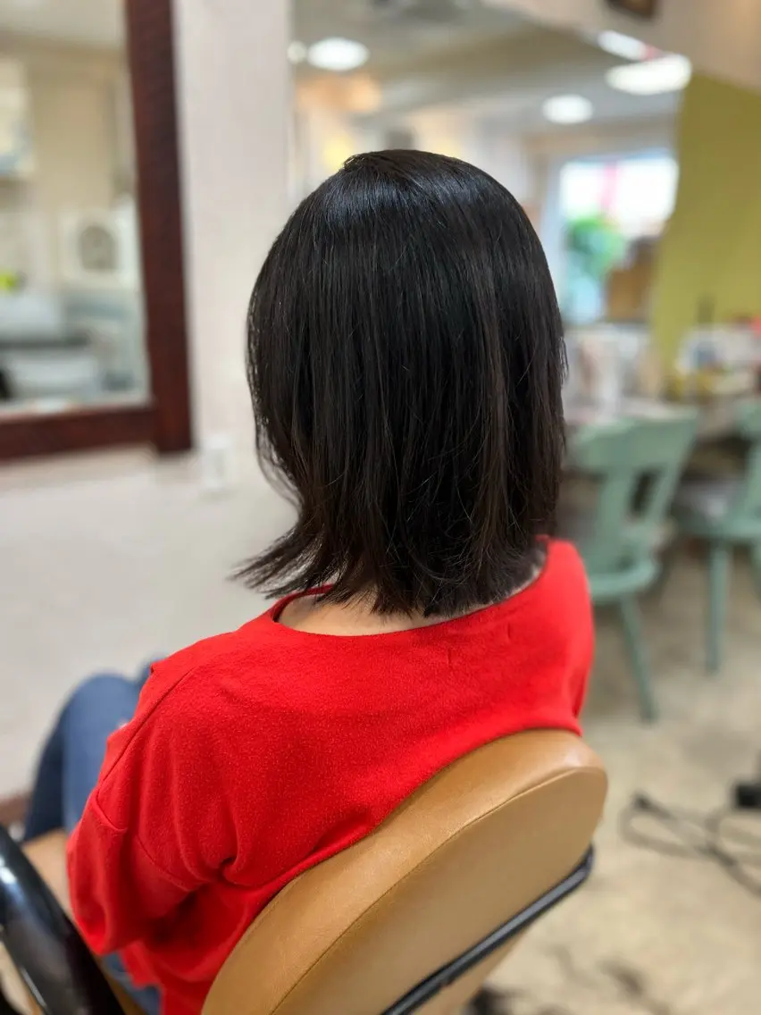 ミディアム 水田 誠貴のヘアスタイル