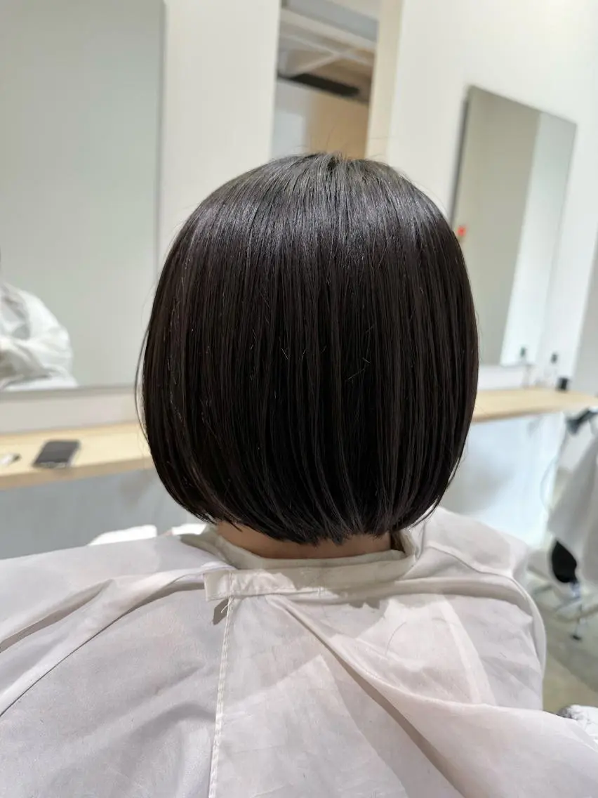 🩶 カット + 縮毛矯正 + 資生堂 SUBLIMIC 形状ケア 髪質改善 トリートメント 🩶の写真