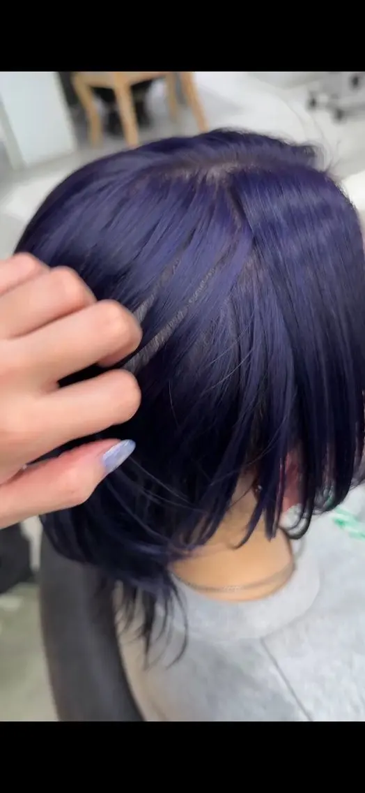 カラー ブリーチ ケアブリーチ デザインカラー ダブルカラー イヤリングカラー 酸性ストレート /ハイトーン/つばさのヘアスタイル