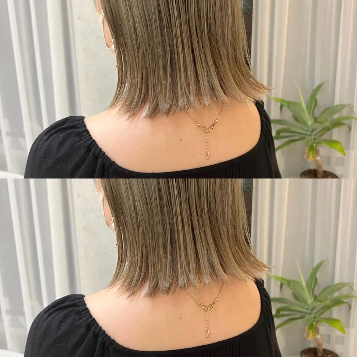 ミディアム 🤍🤍韓国ヘア おたけ🤍🤍のヘアスタイル