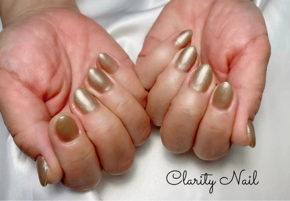 ネイル ワンカラーネイル ハンドネイル Clarity Nailのネイルデザイン