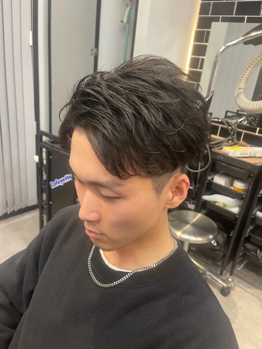 ショート メンズ ショートヘア カット 【Men's Lapis横浜】翔太のヘアスタイル