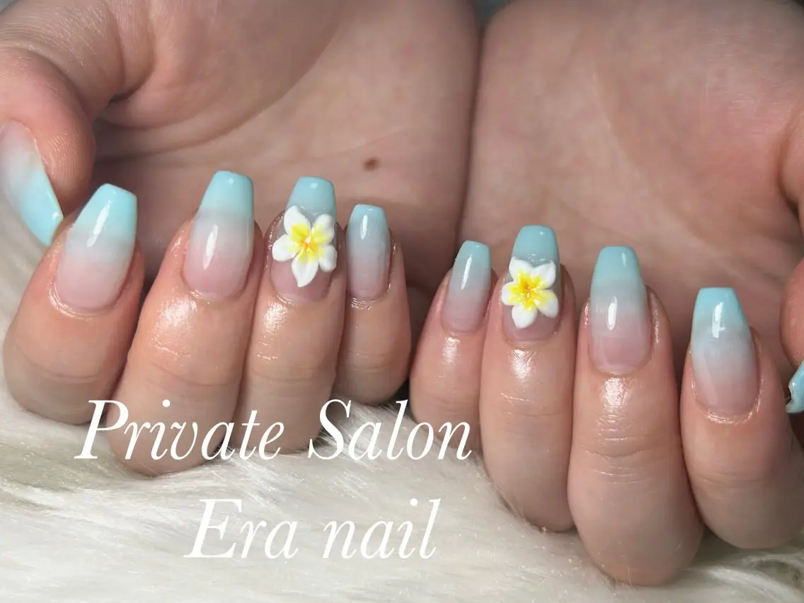 ネイル グラデーション ハンドネイル Era nailのネイルデザイン