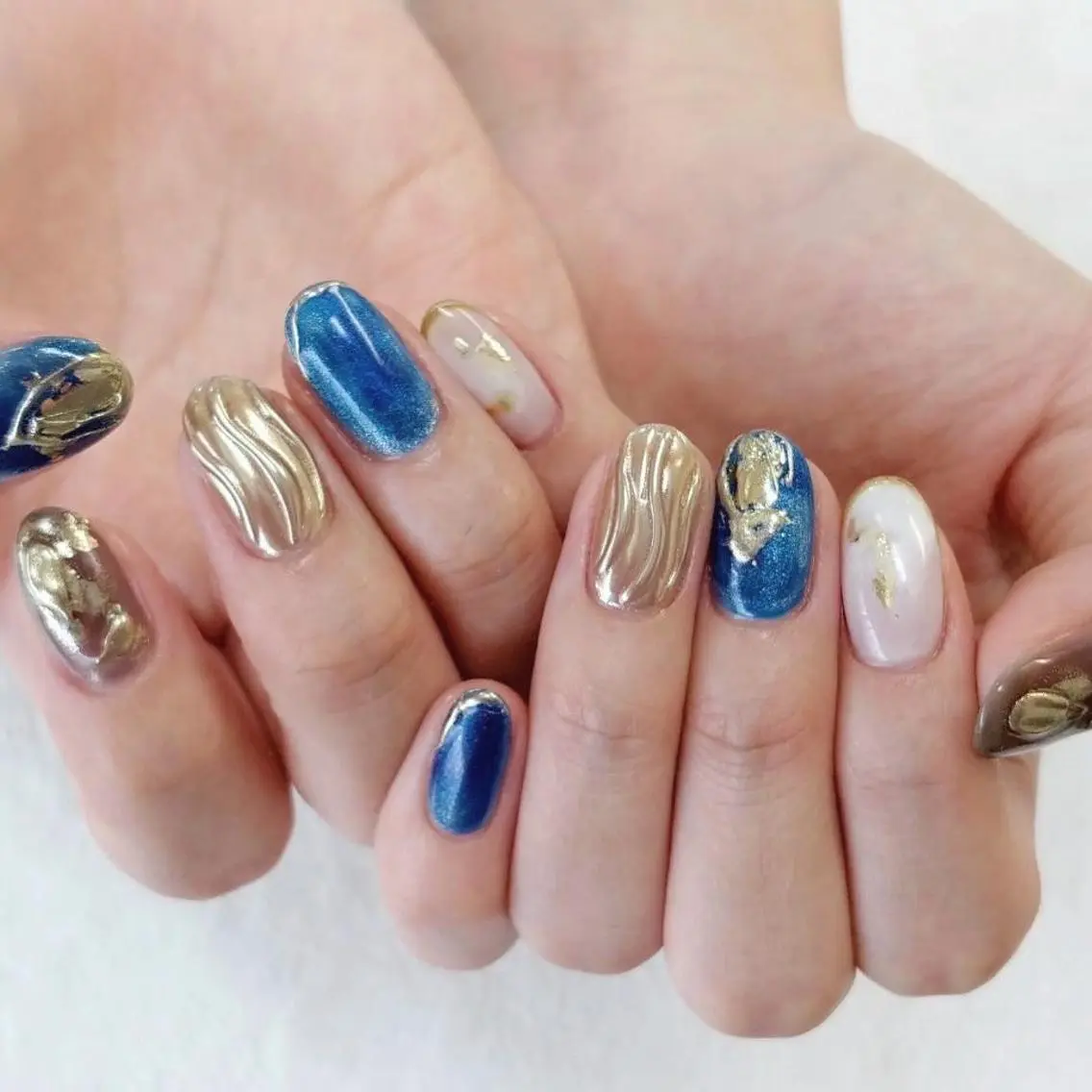 ネイル 持ち込み ニュアンスネイル ハンドネイル Nail lieNのネイルデザイン