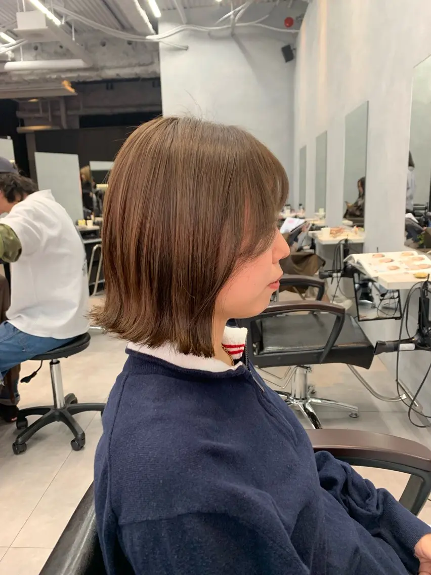 ショート ボブ 💎透明感カラー Sarina💎のヘアスタイル