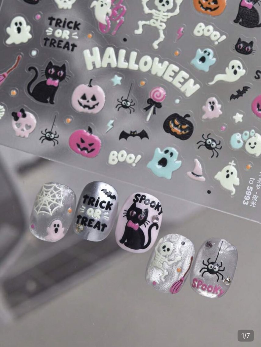 ネイル ハロウィン ハンドネイル ハンドケア Kawaii Chiba nailのネイルデザイン