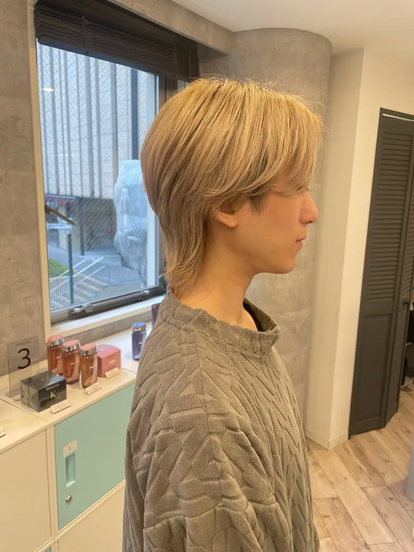 ショート ♡似合わせ ♡ハイトーン♡のヘアスタイル