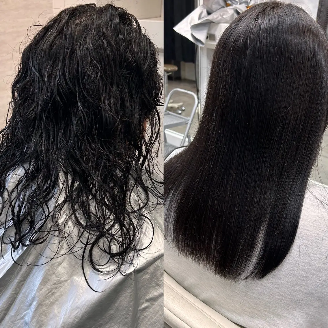 ミディアム カラー パーマ ヘアアレンジ インナー×縮毛矯正 ピンクカラー澤井里菜のヘアスタイル