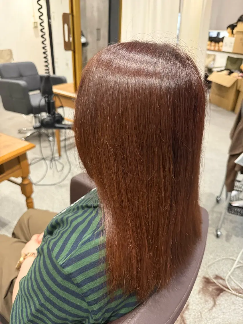 カラー 根本 那菜果🌺のヘアスタイル