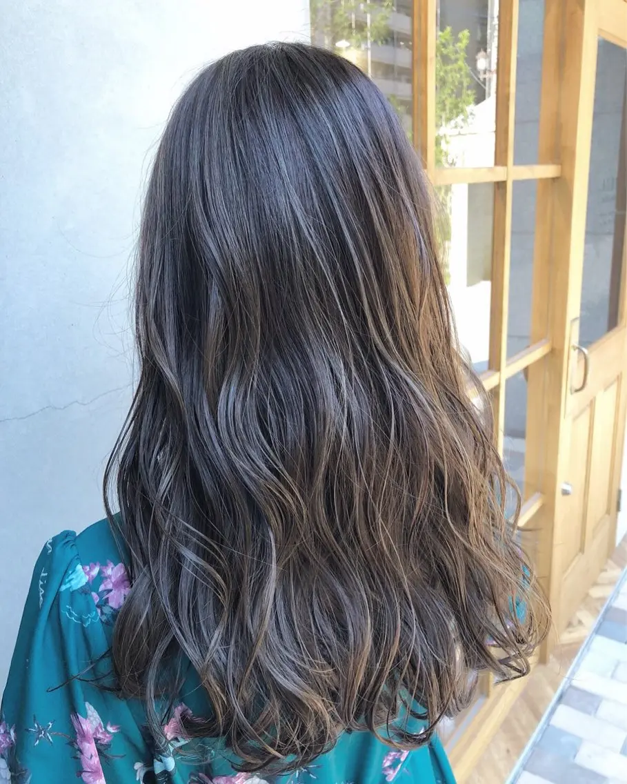 ロング カラー カット ヘアカラー トリートメント 🌈髪質改善🌈 過去の1艶サラ体験✨のヘアスタイル