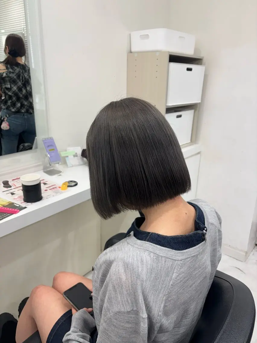 ミディアム カット ヘアカラー KUREHA/艶モテ カラー✨／海外系🌺のヘアスタイル