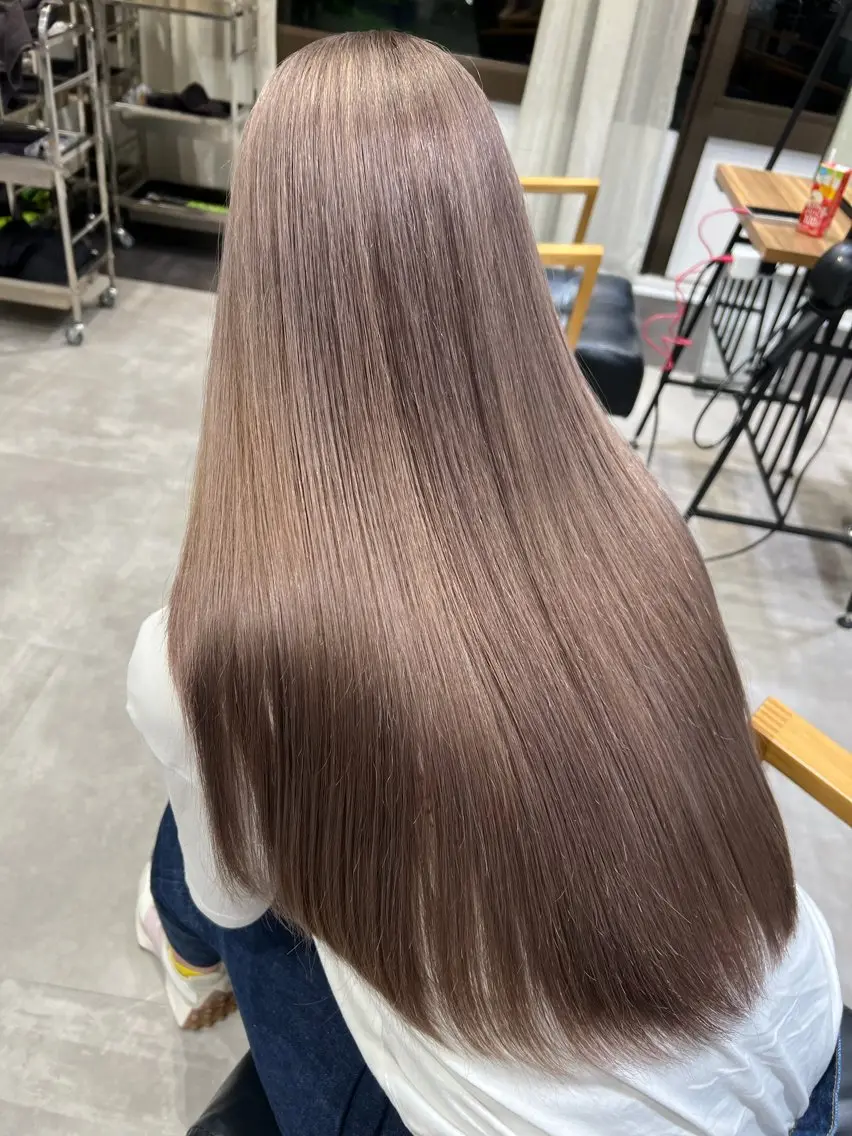 ロング カラー カット ヘアカラー トリートメント ダブルカラー🩰 CHIHIRO👒のヘアスタイル