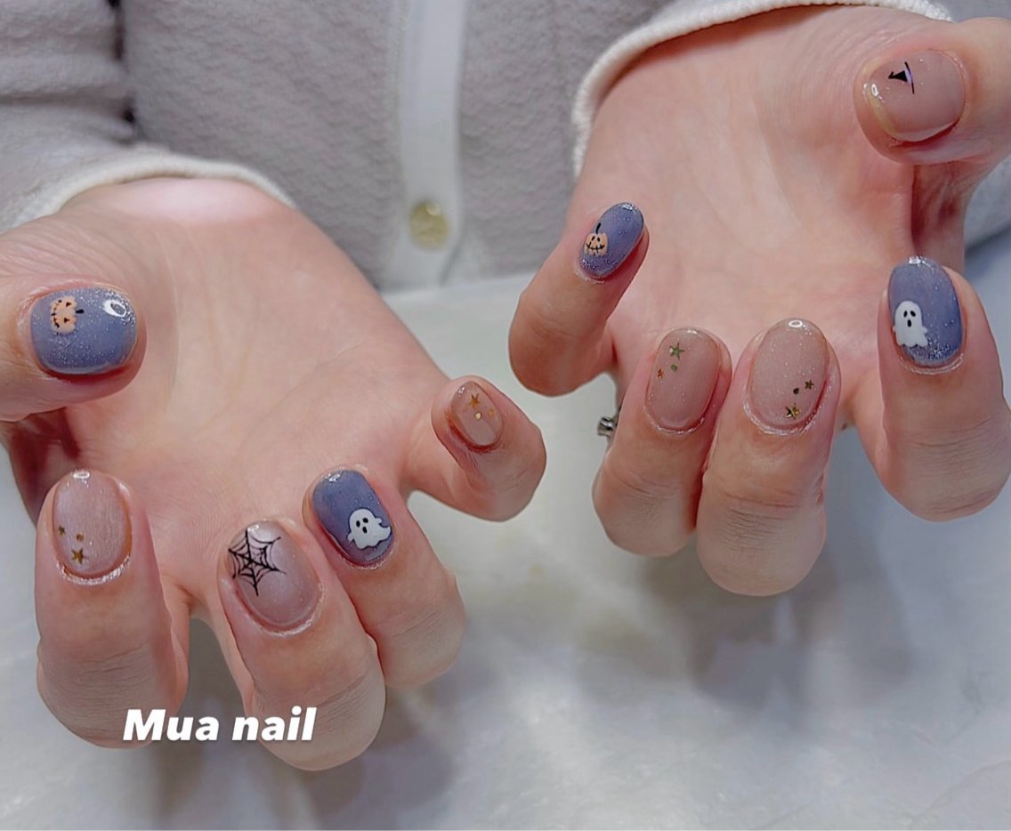 ネイル ハロウィン ハンドネイル mua nail mikiのネイルデザイン