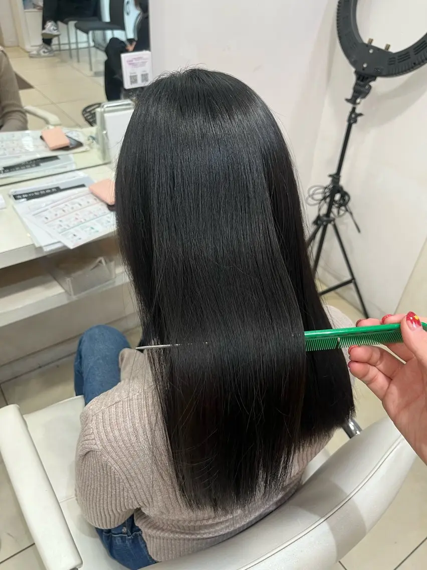 セミロング カラー カット ヘアカラー 🤎ベージュカラー/ 髪質改善/山岸🤎のヘアスタイル