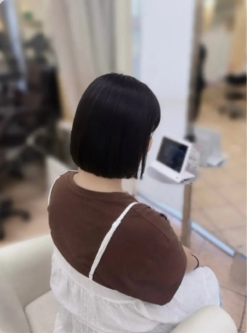 ショート ボブ KISEI富谷店　星 桜˚ ༘ ೀ⋆⑅˚のヘアスタイル