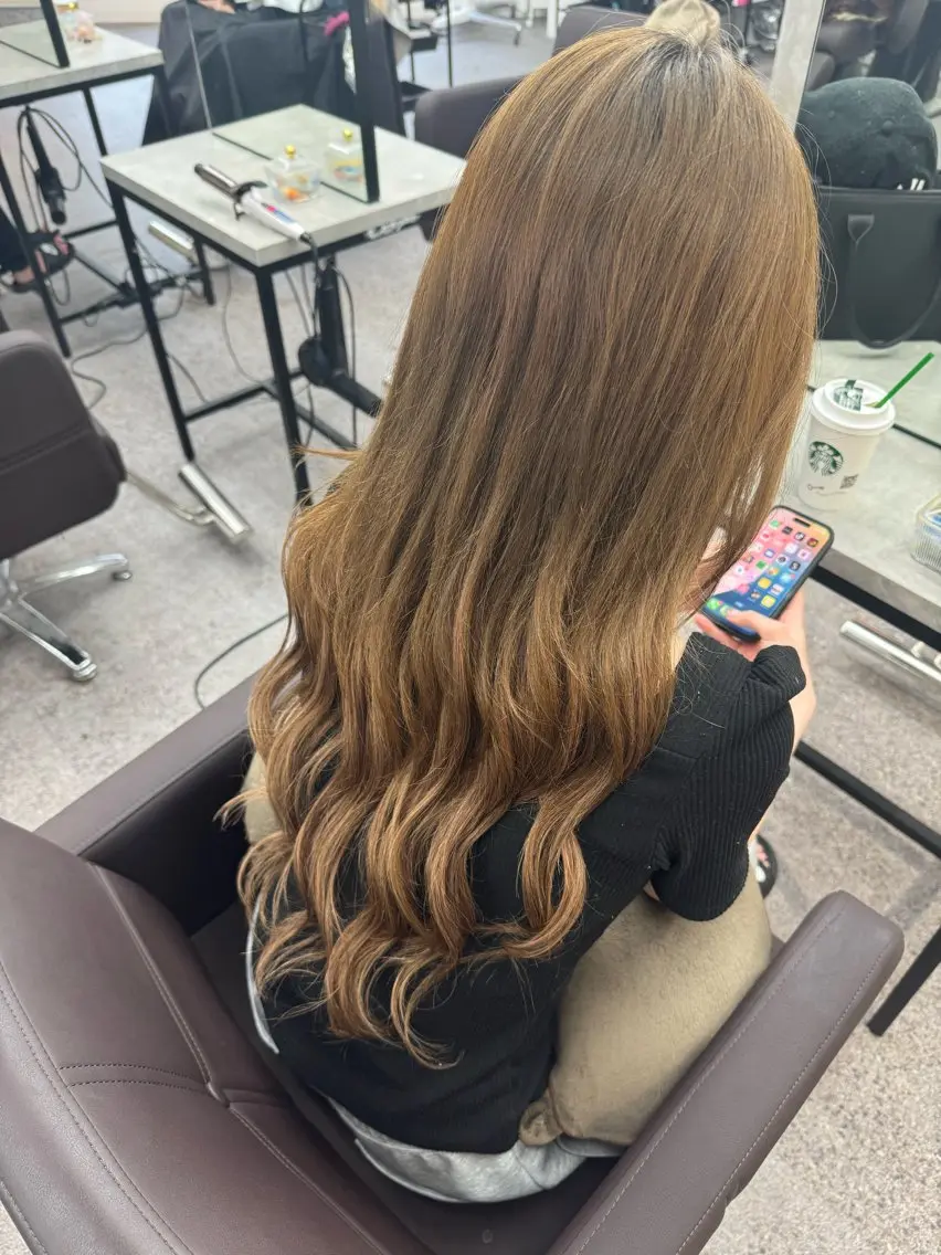 ロング ヘアセット 〘 clan 〙 KURUMI🌺💖のヘアスタイル