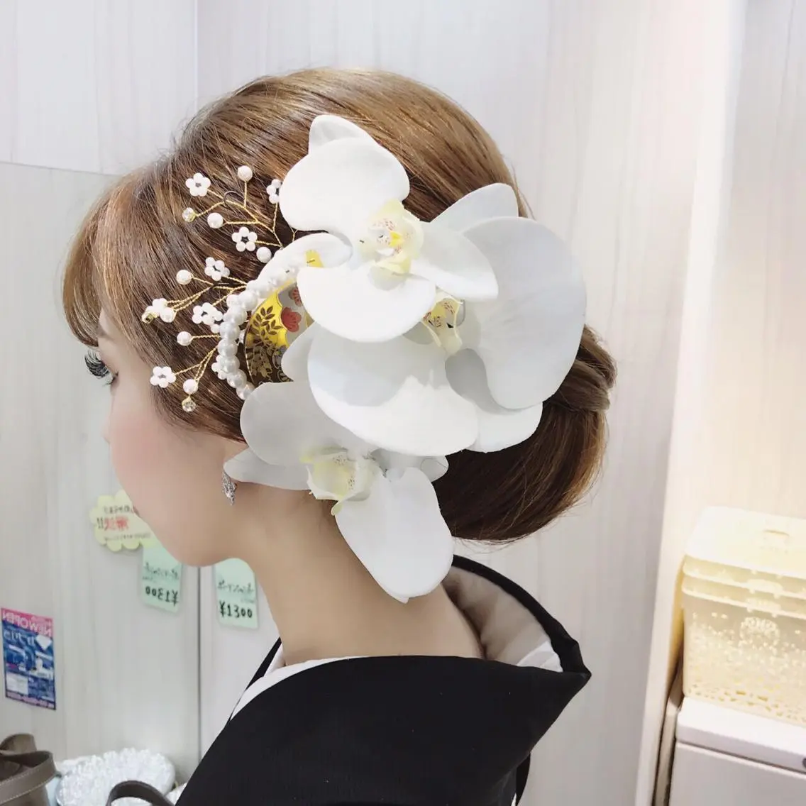 留袖着付けの写真
