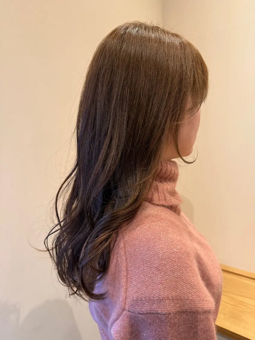 ロング カラー 🤍江坂 ハヤシアヤナ🤍のヘアスタイル