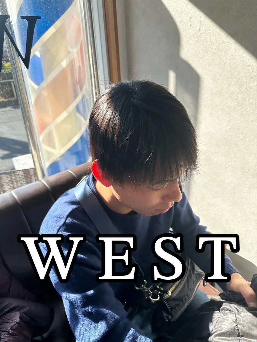 パーマ メンズ 縮毛矯正 WEST✂︎AKI HIRO✂︎大和高田のヘアスタイル