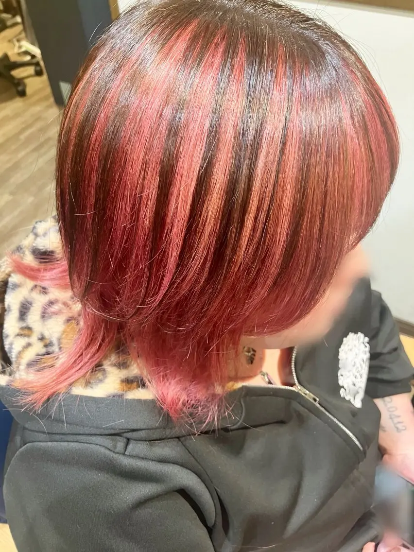 セミロング カラー Ray hair 春日部のヘアスタイル