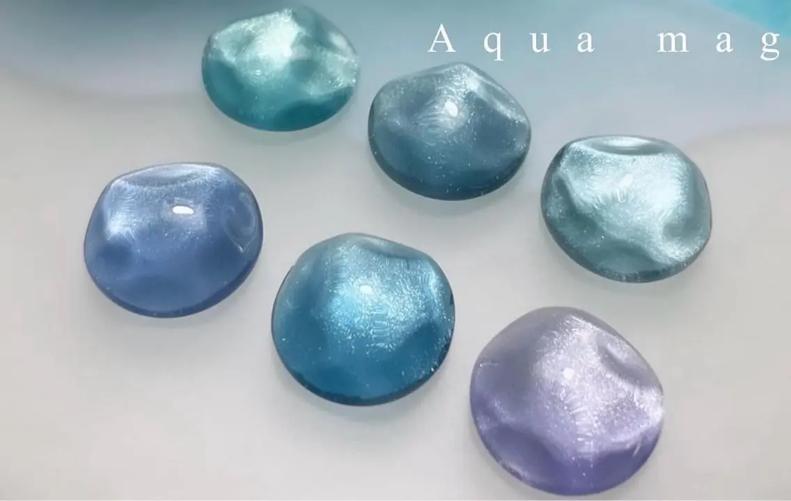 ネイル ブルー Ella salonのネイルデザイン