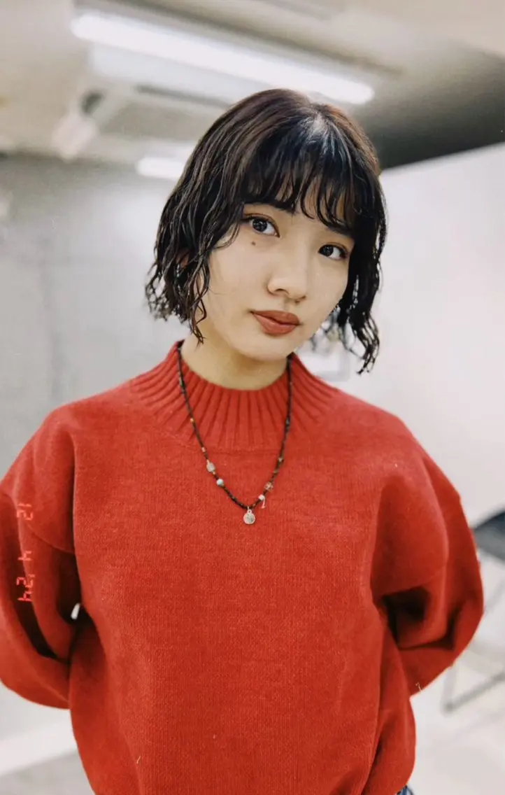 ショート カット パーマ 渋谷ショート、パーマ 美容師vain はるのヘアスタイル