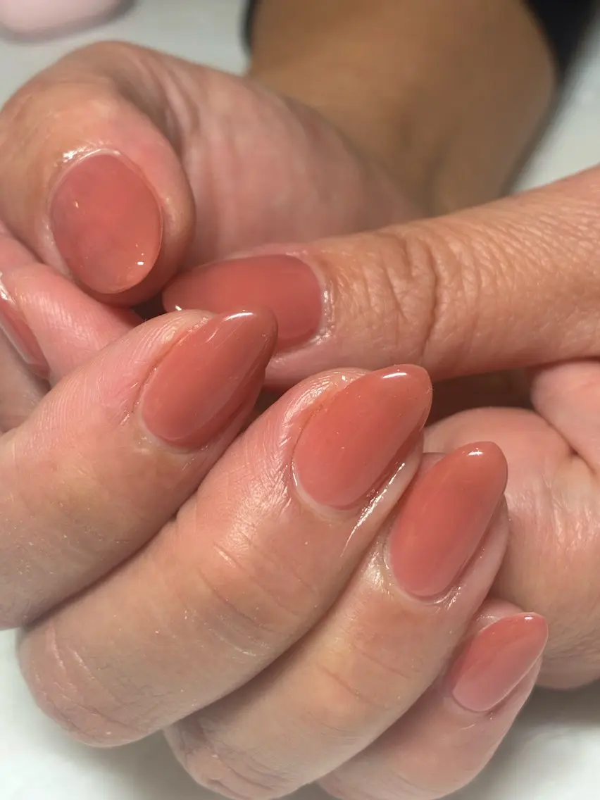 プロにお任せ💎お爪が1番綺麗に見えるワンカラー💅🏻🌸の写真