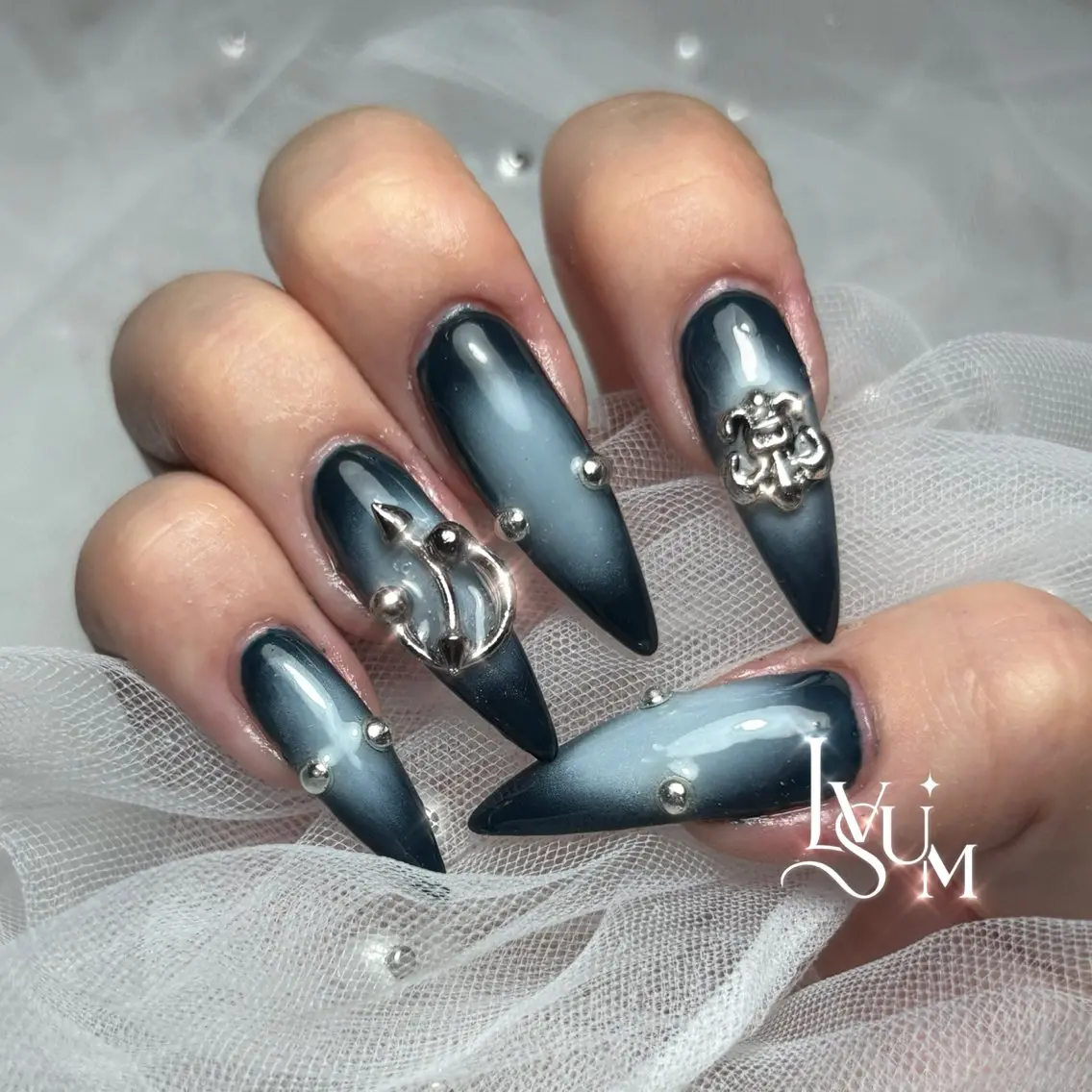 ネイル 韓国ネイル ハンドネイル lvsum nailのネイルデザイン