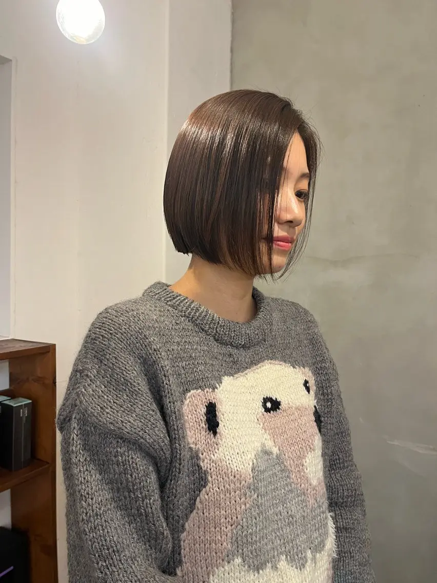 ショート 🌿haco / パーマ/ユリナ🕊️のヘアスタイル